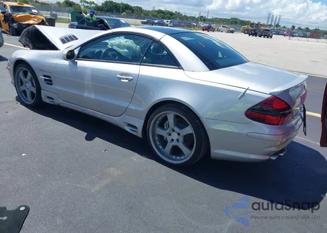 2003 Mercedes-Benz Sl 55 Amg из США, поврежденный, VIN WDBSK74F33F029373